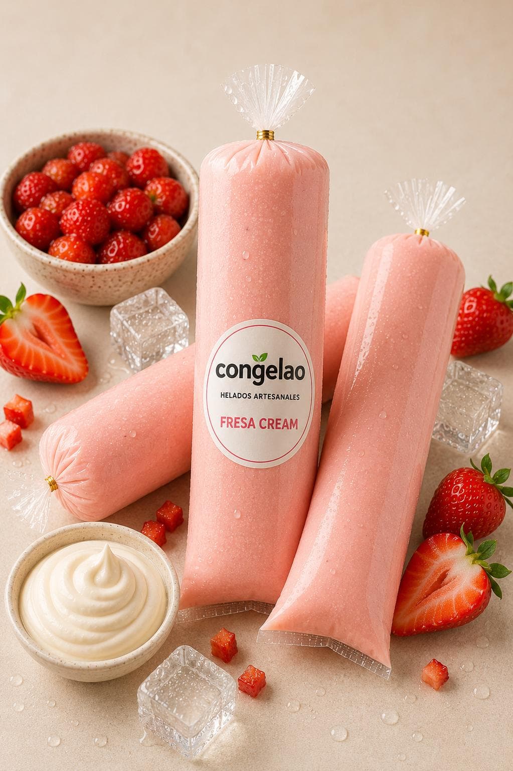 Sabores Cream de Congelao